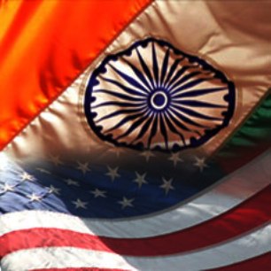 US India Flags