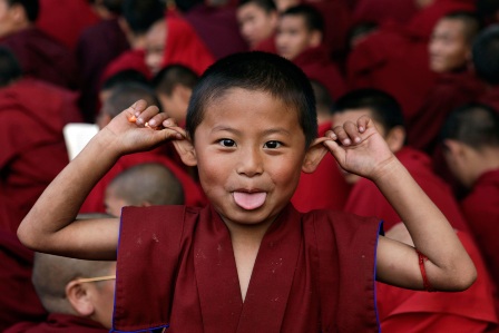 Child Monk Dharamshala