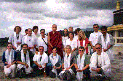  Karmapa with Group from Portugal
