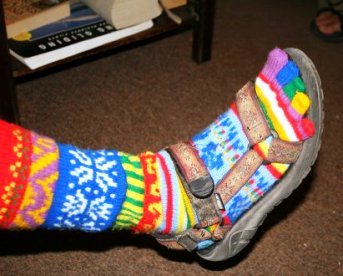 Himalayan Woolen socks..India Spiritual