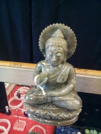 lucky stone buddha