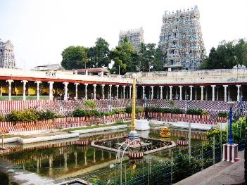 The Temple of Meenakshi, Madurai