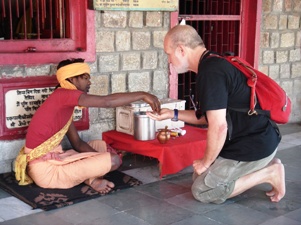 Dharma blessings in Dharamsala India