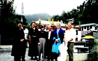 Dip-Tsechokling Monastery in Dharamsala
