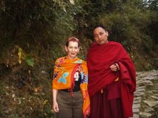 Monk Volunteering in Dharamsala