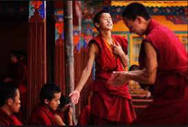Tibetan monks debate