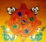 Tibetan Golden Wheel