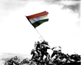 Indian Flag at Independence Day Indian Flag at Independence Day