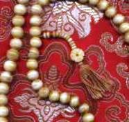 Buddhist Prayer Beads in Dharamsala
