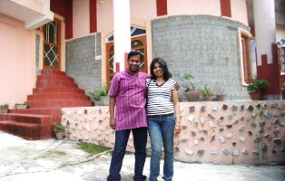 Sushmit & Aradhana at Vidya Niwas