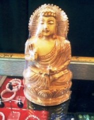 teakwood buddha