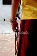 Monks Prayer Beads in Dharamsala