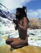 Yogi in India Himalaya